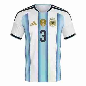 TAGLIAFICO NO.3 Camiseta Primera Argentina 2026-Versión Jugador_1