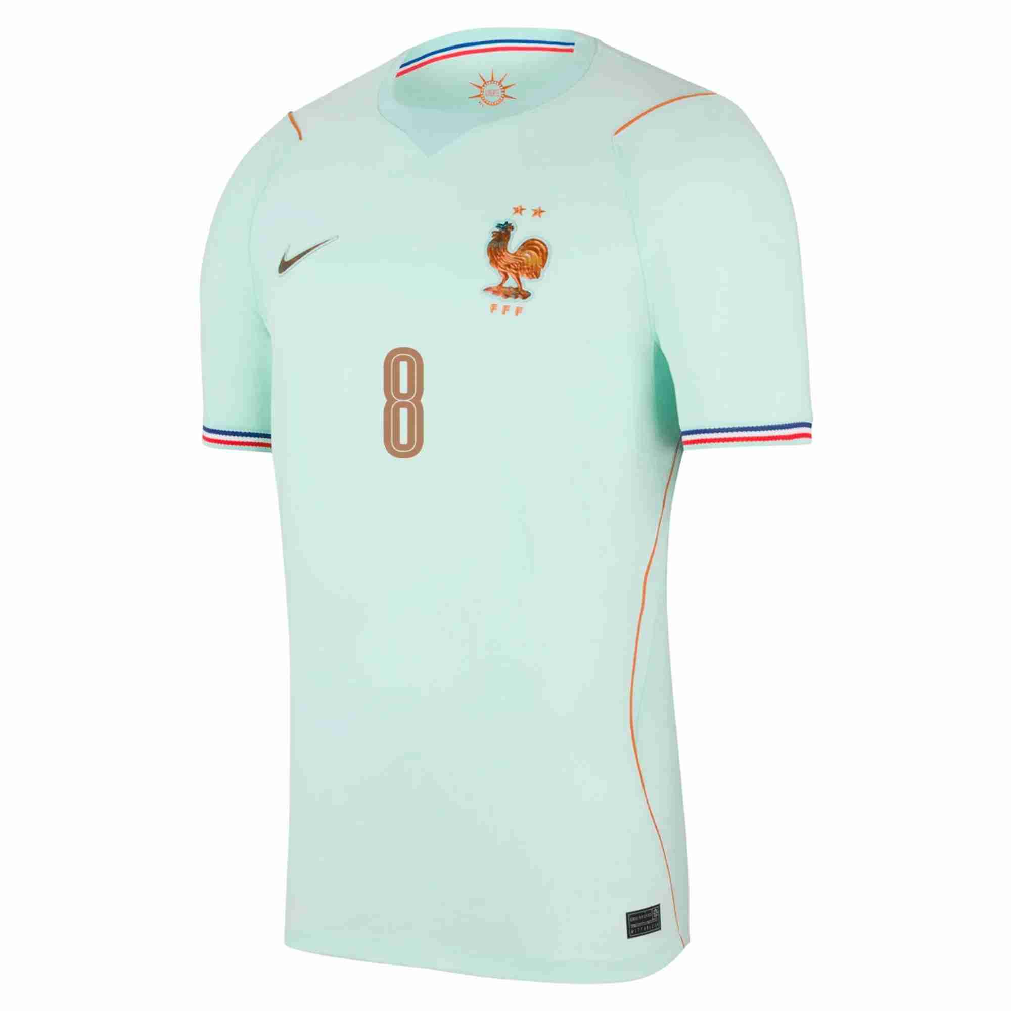 TCHOUAMENI NO.8 Camiseta Segunda Francia 2026-Versión Jugador_1 TCHOUAMENI NO.8 Camiseta Segunda Francia 2026-Versión Jugador_1