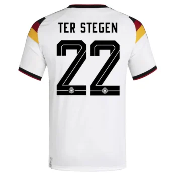 TER STEGEN NO.22 Camiseta Primera Alemania 2026-Versión Jugador