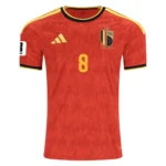 TIELEMANS NO.8 Camiseta Primera Belgica 2026-Versión Jugador