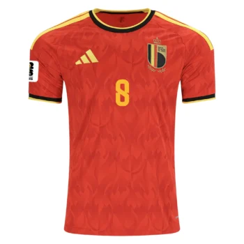 TIELEMANS NO.8 Camiseta Primera Belgica 2026-Versión Jugador_1