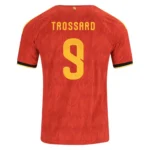 TROSSARD NO.9 Camiseta Primera Belgica 2026-Versión Jugador
