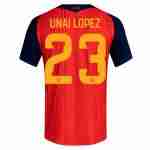 UNAI LOPEZ NO.23 Camiseta Primera España 2026-Versión Jugador