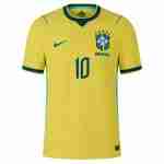 VINI JR. NO.10 Camiseta Primera Brasil 2026-Versión Jugador