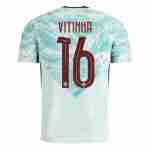 VITINHA NO.16 Camiseta Segunda Portugal 2026-Versión Jugador