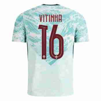 VITINHA NO.16 Camiseta Segunda Portugal 2026-Versión Jugador