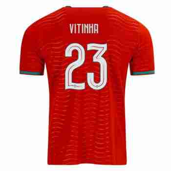 VITINHA NO.23 Camiseta Primera Portugal 2026-Versión Jugador