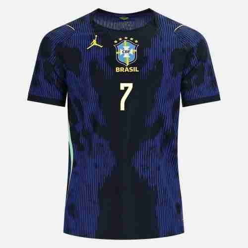 Vini JR. NO.7 Camiseta Segunda Brasil 2026-Versión Jugador_1 Vini JR. NO.7 Camiseta Segunda Brasil 2026-Versión Jugador_1