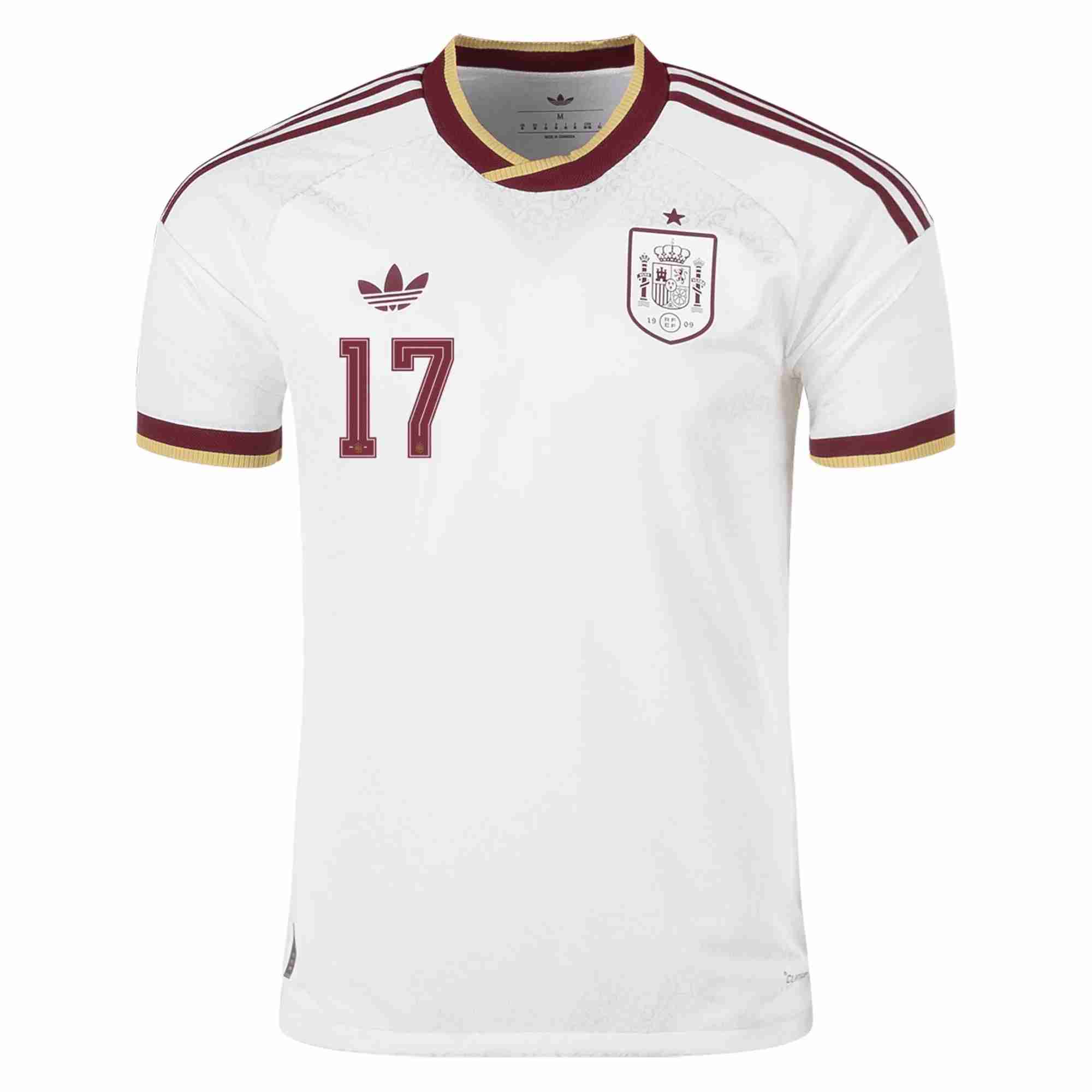WILLIAMS JR. NO.17 Camiseta Segunda España 2026-Versión Jugador_1 WILLIAMS JR. NO.17 Camiseta Segunda España 2026-Versión Jugador_1