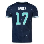 WIRTZ NO.17 Camiseta Segunda Alemania 2026-Versión Jugador