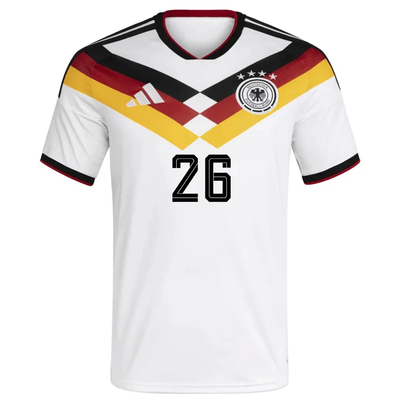 WOLTMEMADE NO.26 Equipacion Alemania Primera 2026-Versión Jugador_1 WOLTMEMADE NO.26 Camiseta Primera Alemania 2026-Versión Jugador_1