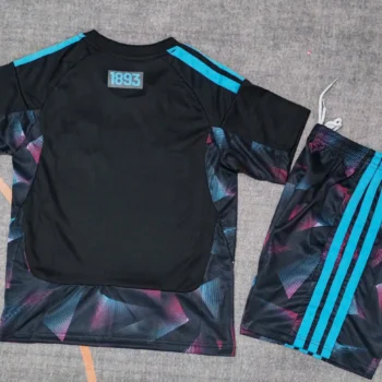 Camiseta Argentina Conjunto Niños Portero 2026 2027 Negro_1