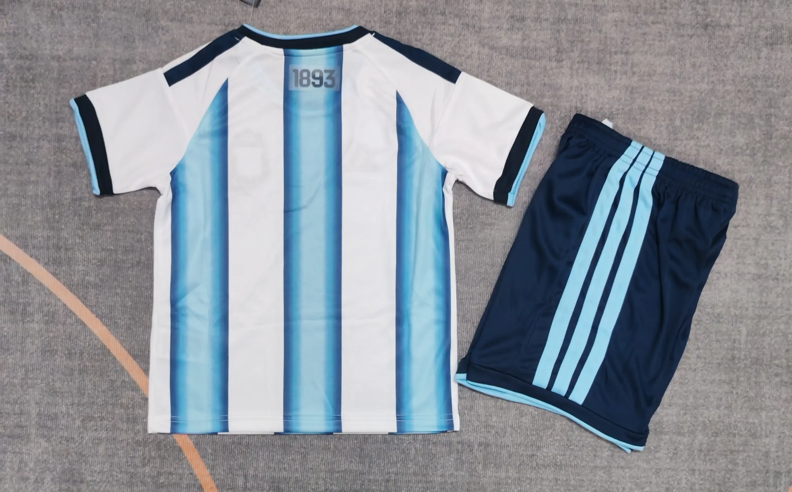 Camiseta Argentina Conjunto Ninos Primera 2026 2027 Negro_1 Camiseta Argentina Conjunto Niños Primera 2026 2027_1