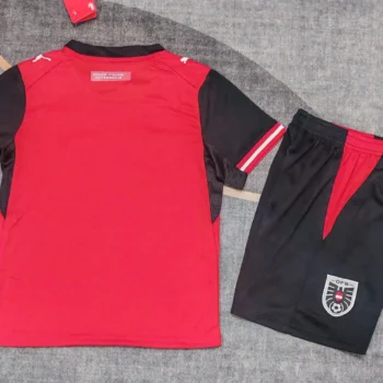 Camiseta Austria Conjunto Niños Primera 2026 2027_1