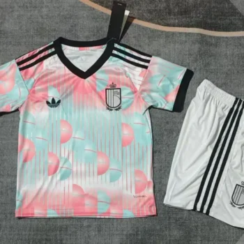 Camiseta Belgica Conjunto Niños Segunda 2026 2027