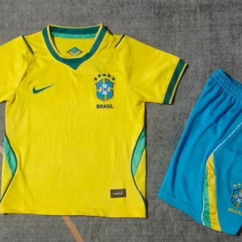 Camiseta Brasil Conjunto Niños Primera 2026 2027