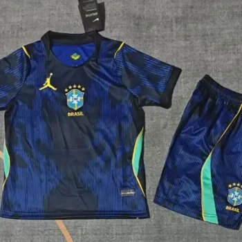 Camiseta Brasil Conjunto Niños Segunda 2026 2027