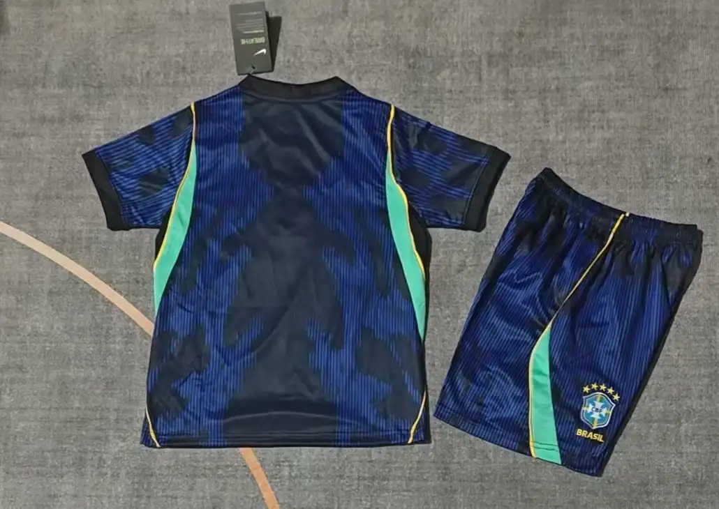 Camiseta Brasil Conjunto Ninos Segunda 2026 2027_1 Camiseta Brasil Conjunto Niños Segunda 2026 2027_1