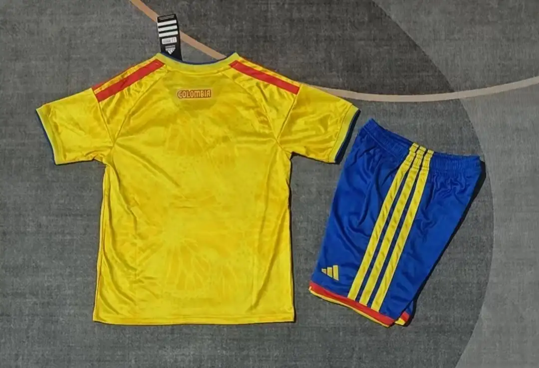 Camiseta Colombia Conjunto Ninos Primera 2026 2027_1 Camiseta Colombia Conjunto Niños Primera 2026 2027_1