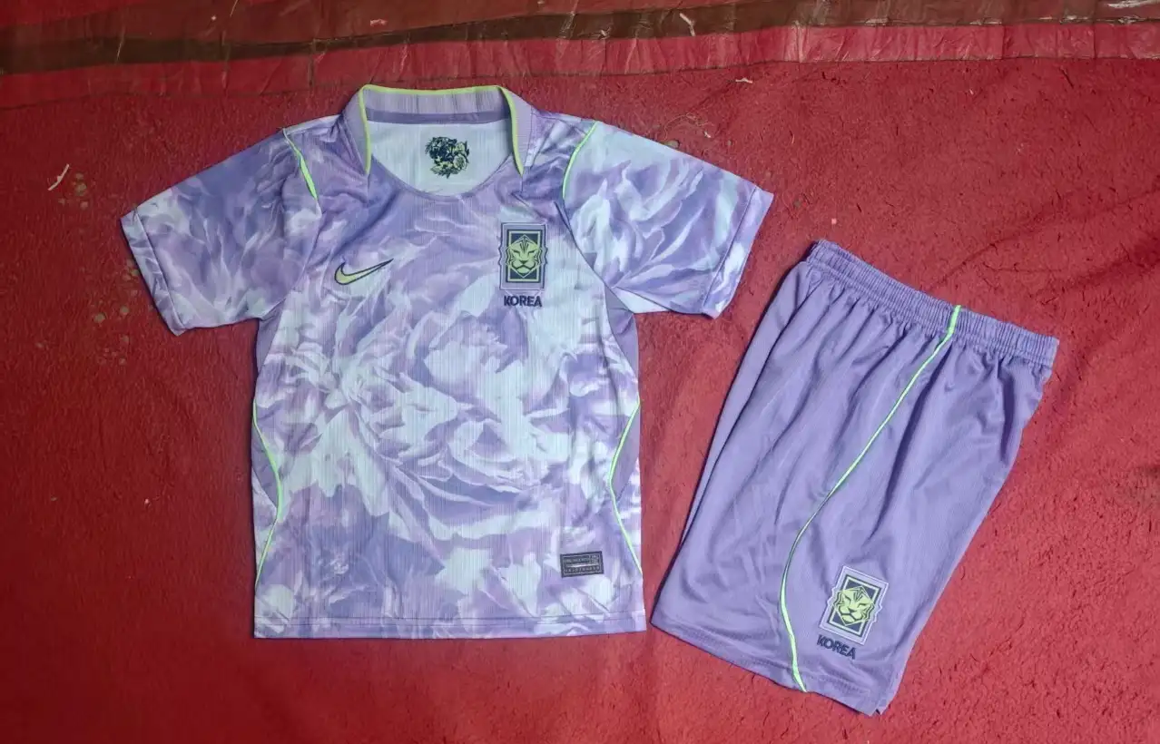 Camiseta Corea Del Sur Conjunto Ninos Segunda 2026 2027 Camiseta Corea Del Sur Conjunto Niños Segunda 2026 2027
