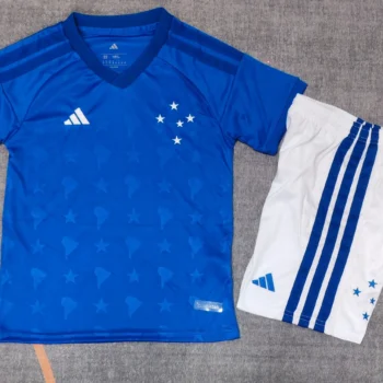 Camiseta Cruzeiro EC Conjunto Niños Primera 2026 2027