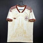 Camiseta Edición Conmemorativa España 2026 2027 Blanco-Versión Hincha