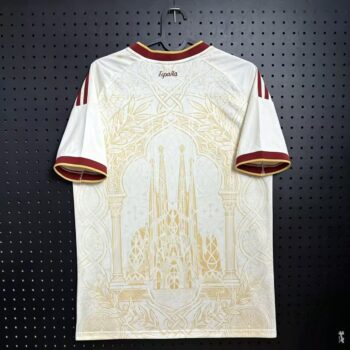 Camiseta Edición Conmemorativa España 2026 2027 Blanco-Versión Hincha_1