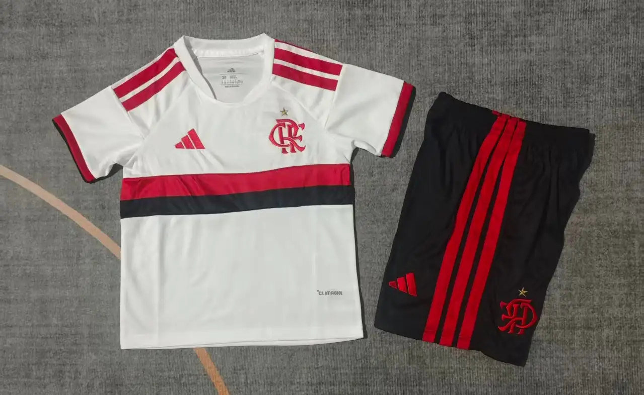 Camiseta Flamengo Conjunto Ninos Segunda 2026 2027 Camiseta Flamengo Conjunto Niños Segunda 2026 2027