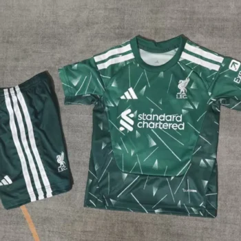 Camiseta Liverpool Conjunto Niños Portero 2026 2027 Verde