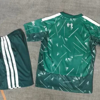 Camiseta Liverpool Conjunto Niños Portero 2026 2027 Verde_1