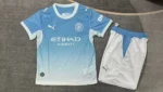 Camiseta Manchester City Conjunto Ninos Primera 2026 2027