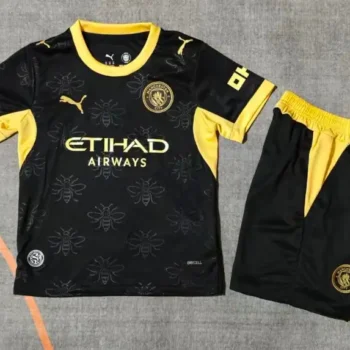 Camiseta Manchester City Conjunto Niños Segunda 2026 2027