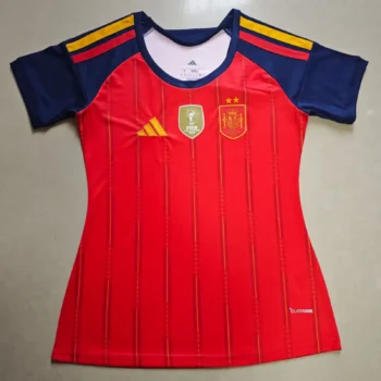 Camiseta Primera España Mujer 2026 2027 Champion-Versión Hincha