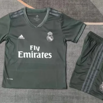 Camiseta Real Madrid Conjunto Niños Entrenamiento 2026 2027 Gris