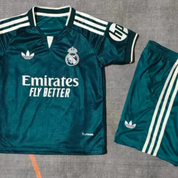 Camiseta Real Madrid Conjunto Niños Segunda 2026 2027