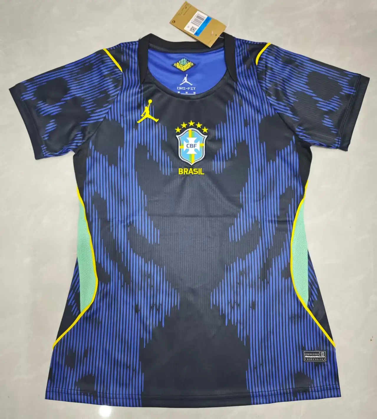 Camiseta Segunda Brasil Mujer 2026 2027-Versión Hincha Camiseta Segunda Brasil Mujer 2026 2027-Versión Hincha