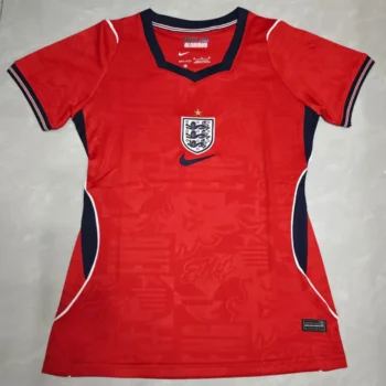 Camiseta Segunda Inglaterra Mujer 2026 2027-Versión Hincha