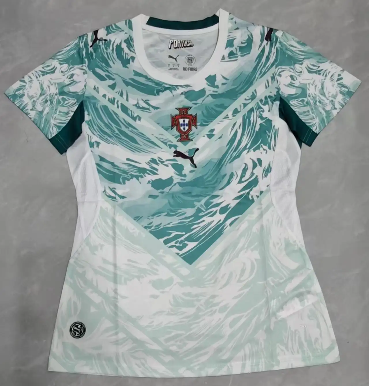 Camiseta Segunda Portugal Mujer 2026 2027-Versión Hincha Camiseta Segunda Portugal Mujer 2026 2027-Versión Hincha