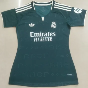 Camiseta Segunda Real Madrid Mujer 2026 2027-Versión Hincha