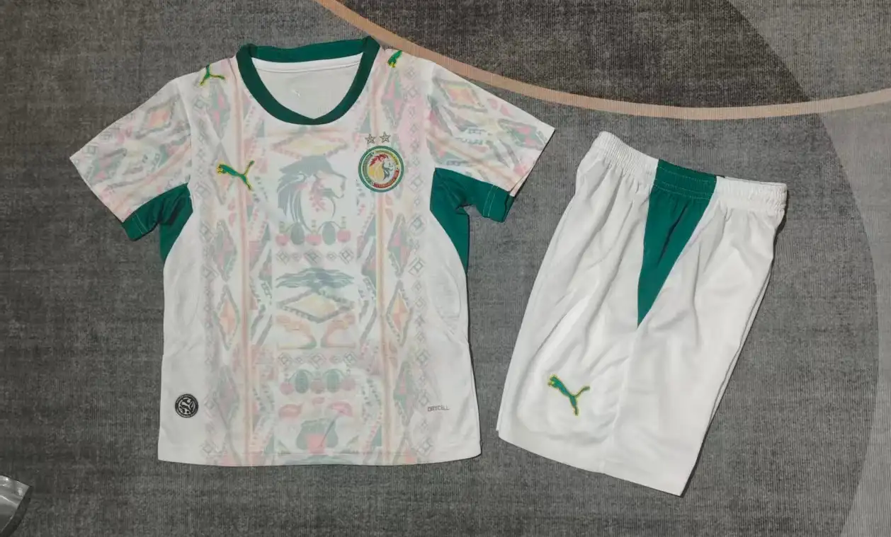 Camiseta Senegal Conjunto Ninos Primera 2026 2027 Camiseta Senegal Conjunto Niños Primera 2026 2027