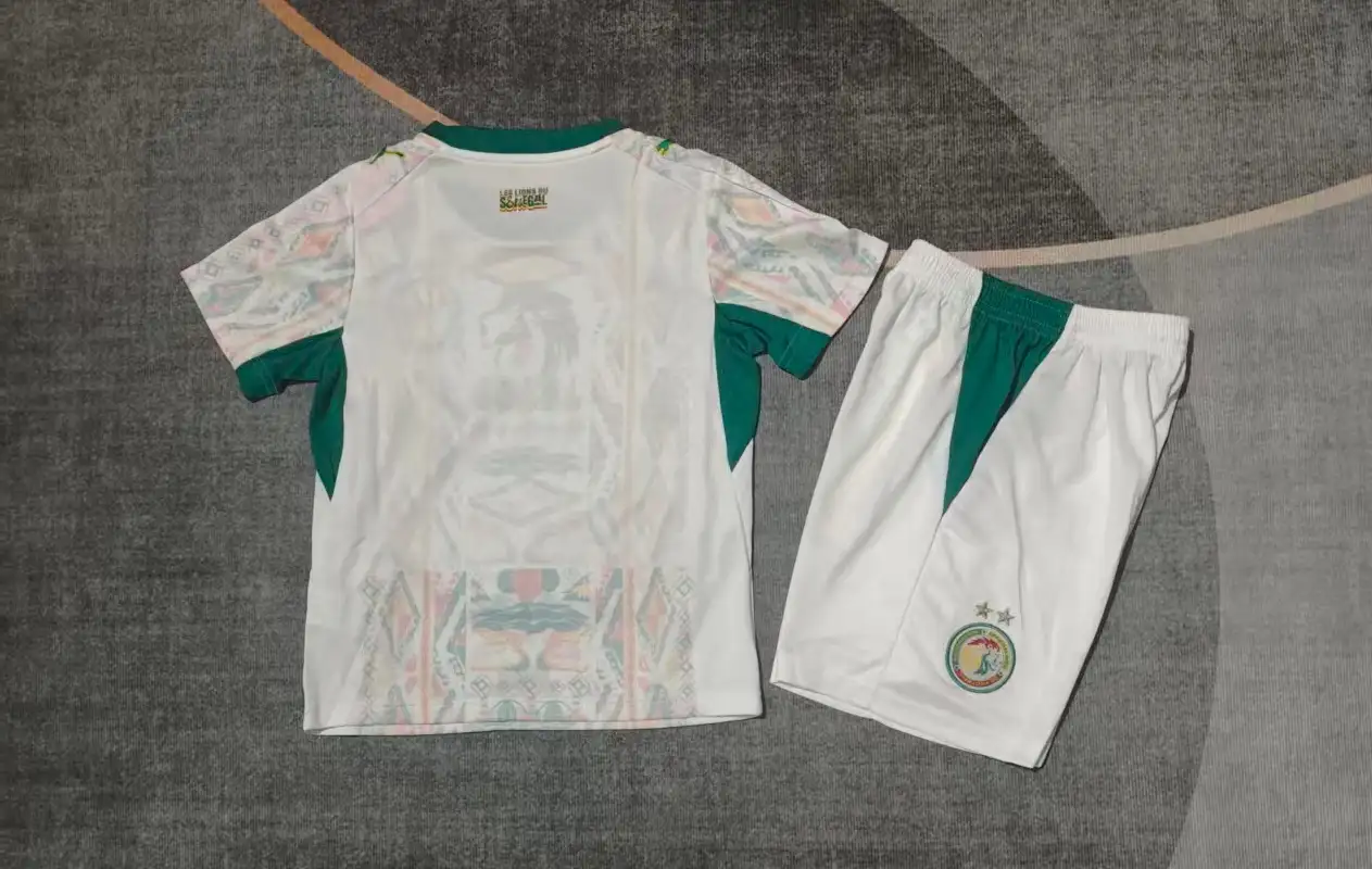 Camiseta Senegal Conjunto Ninos Primera 2026 2027_1 Camiseta Senegal Conjunto Niños Primera 2026 2027_1